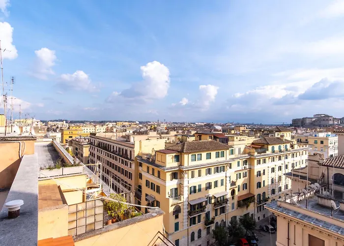 Elegantis La Dolce Vista With Private Terrace And Fantastic View Апартаменты Рим