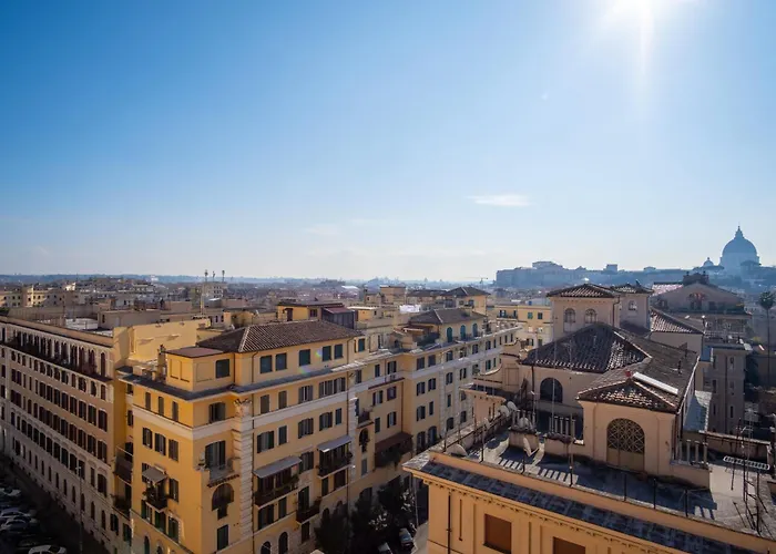 Апартаменты Elegantis La Dolce Vista With Private Terrace And Fantastic View Рим